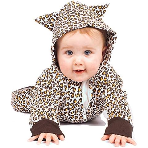 Baby Moo's Leopard Print Romper Outfit Cover