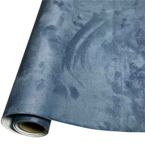 Tissus ciel de toit voiture pour personnaliser un intérieur modifié bleu