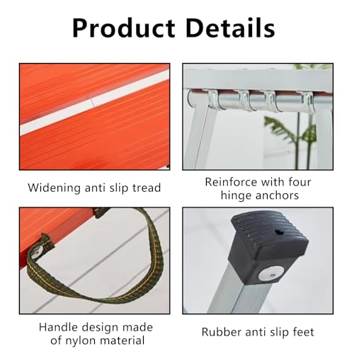 Échafaudage pliable réglable pour peindre sans fatigue - 8