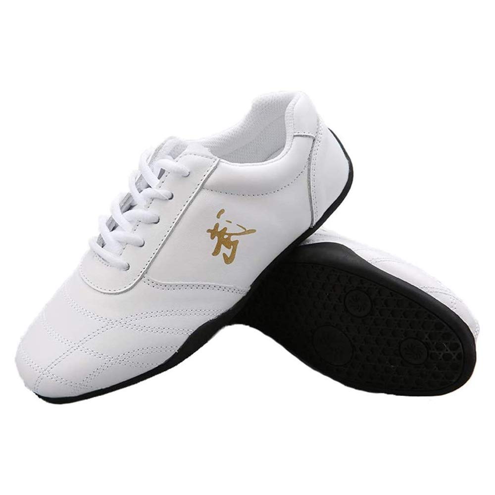 MENG Martial Arts Shoes, Taekwondo Shoes Unisex Wu Shu Karate Kung Fu Tai Chi Boxing Sport Gym Martial Arts Breathable Sneakers For Men Women Kids Children