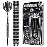 Winmau Prism Force schäfte WINMAU Blackout 22g Profi Wolfram Steeltip Dartpfeile Set mit Flights und Schäfte