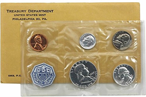 Amazon.com: 1963 P US PROOF set In Original packaging from US mint