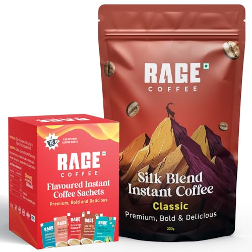 Image of Assorted Sachets Pack (15 x 1.5g) + Silk Blend Classic 200g Pouch