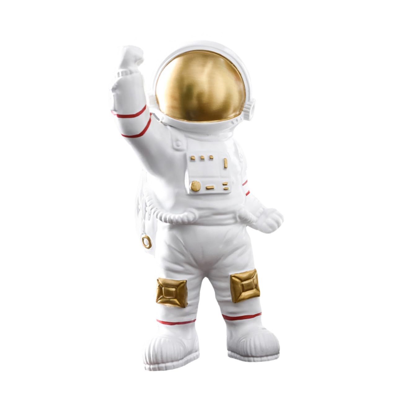 OUNONA Astronautenfigur aus Kunstharz, 1 Stück, Kreative Tischdeko