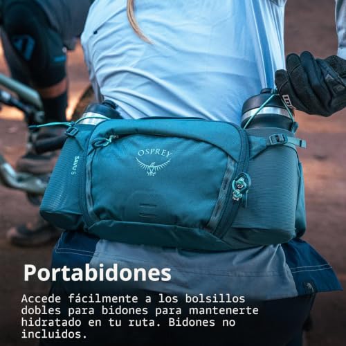 Osprey Savu 5 riñonera transpirable para evitar dolor de espalda en bici 4