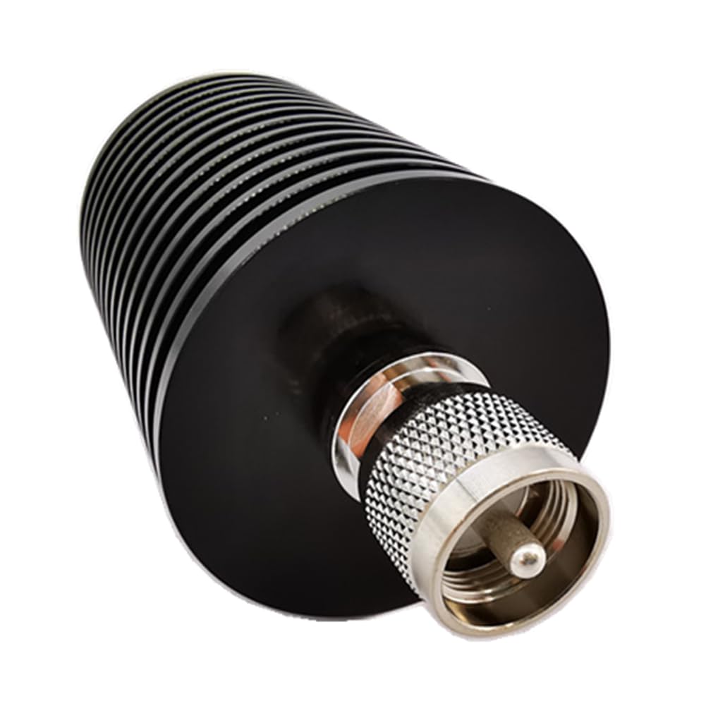 berjalan Coaxial Dummy Load 50W U Style UHF PL259 M Male Plug Connector 50 Ohm DC-500MHz Dummy Load