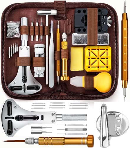 DIY Crafts 1 Kit, Watch Repair Kit, Watch Link Removal Tool, Watch Band Adjustment, Including Watch Back Case Opener Spring Bar, Operation Suitable for Battery Replacement Strap Disassemble (1 Kit) (B0CYZM721V) Amazon Price History, Amazon Price Tracker