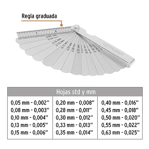 Calibrador de hojas 6 Imagen adicional