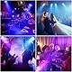 Rtktoup 45W RGBW Par LED, Parlicht Quadrat Bühnenlicht, Partylicht mit Ferngesteuertem Sprachsteuerungs Modus und DMX 8CH, geeignet für Disco Bar Club Hochzeits Nachtclub Architekturbeleuchtung
