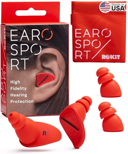 EAROS High-Fidelity Reusable Ear Plugs