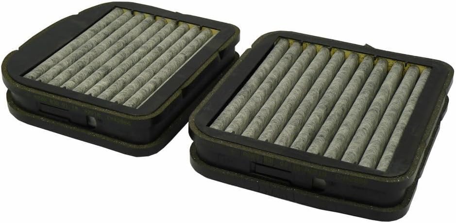 ECOGARD XC35520C Premium Cabin Air Filter with Activated Carbon Fits 2000-2006 Mercedes-Benz S430, S500, 2003 SL500, 2000-2006 CL500, 2001-2006 S55 AMG, 2006 S350, Recirculation