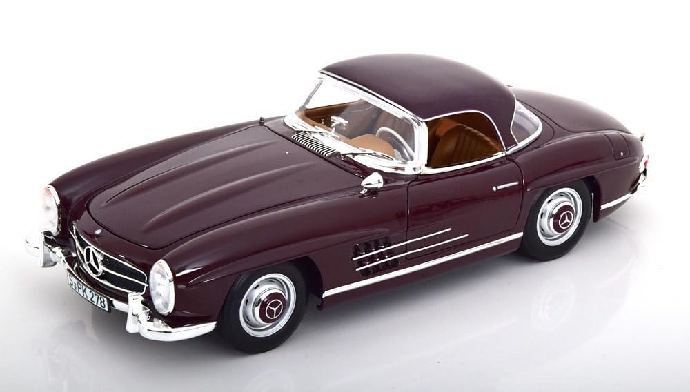 Amazon.co.jp: norev 1/18 Mercedes Benz 300 SL Roadster 1957 ダーク