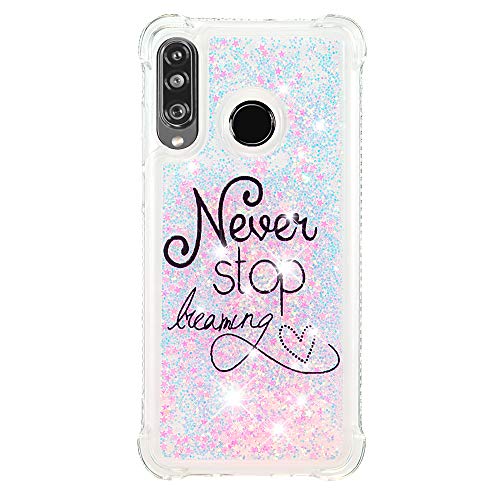 HMTECH Custodia Huawei P30 Lite Glitter