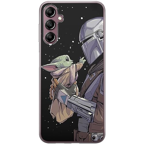 ERT GROUP mobile phone case for Samsung A14 4G/5G original and officially Licensed Star Wars pattern Baby Yoda 019 optimally adapted to the shape of the mobile phone, case made of TPU