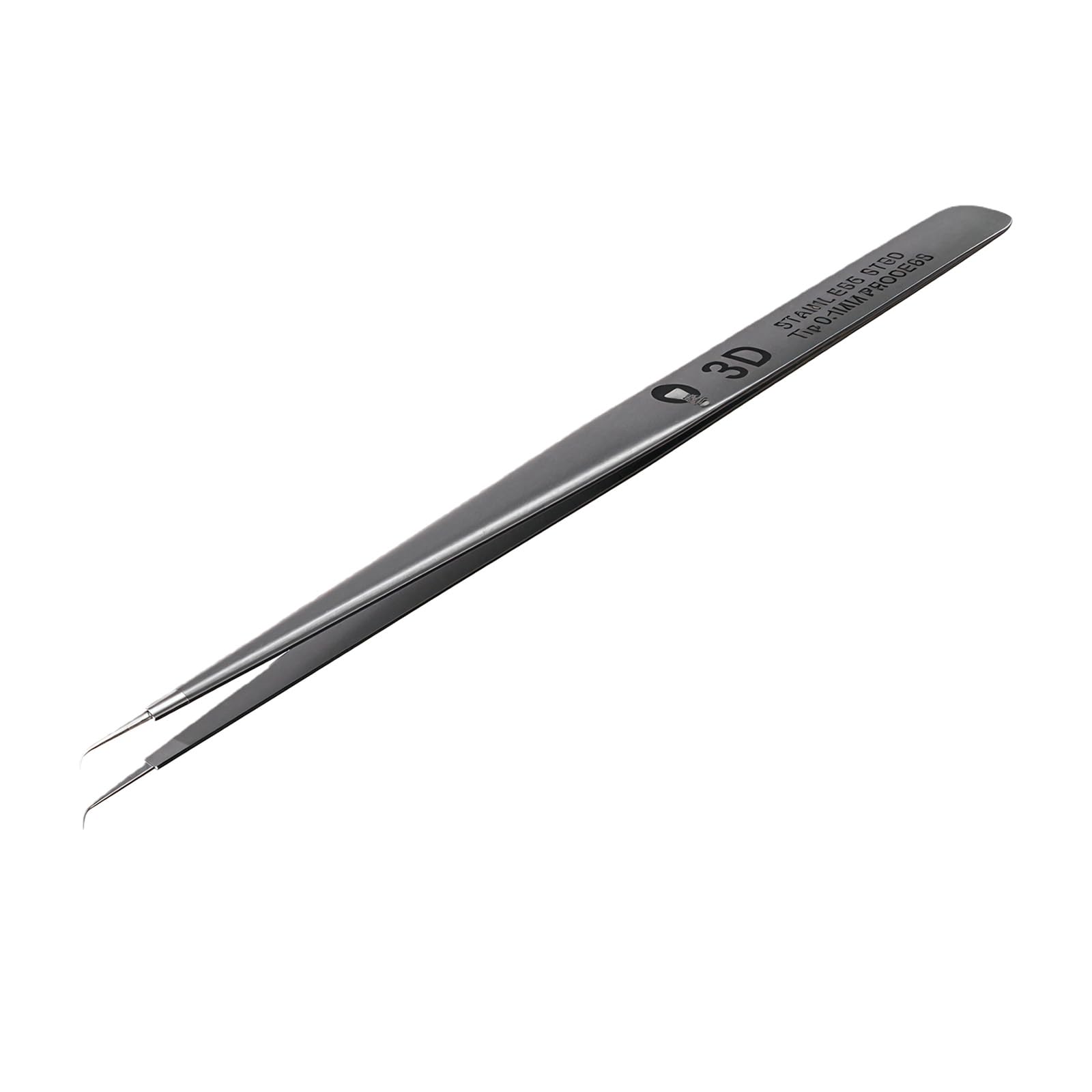 Anti-Magnetic Nonrust Steel 3D Tweezers for High-Accuracy Electronics Component Accuracy Electronic