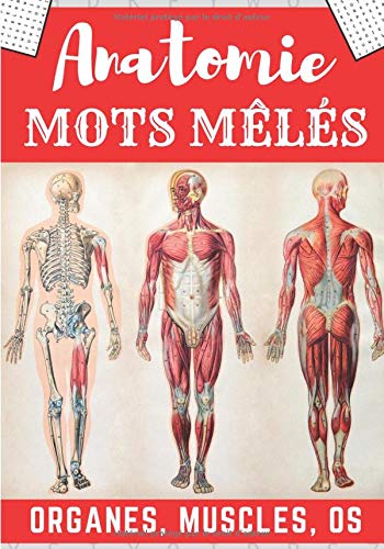Buy Mots mêlés Anatomie: Livre pratique educatif pour adultes | 60 ...
