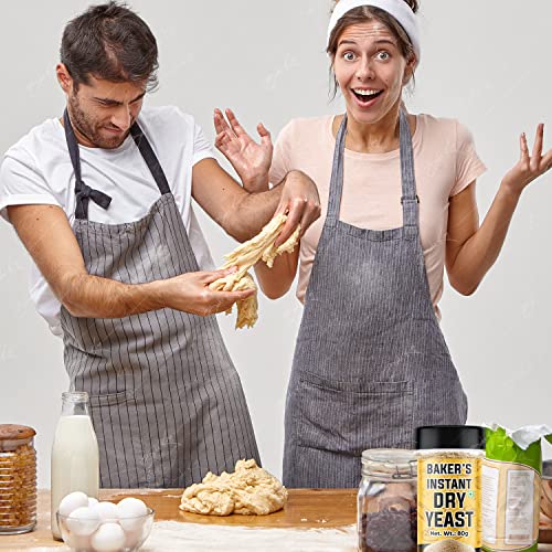 Image of BAKE KING Baker's Instant Yeast 80grm | Active Dry Yeast Powder for Baking Bread and Cake