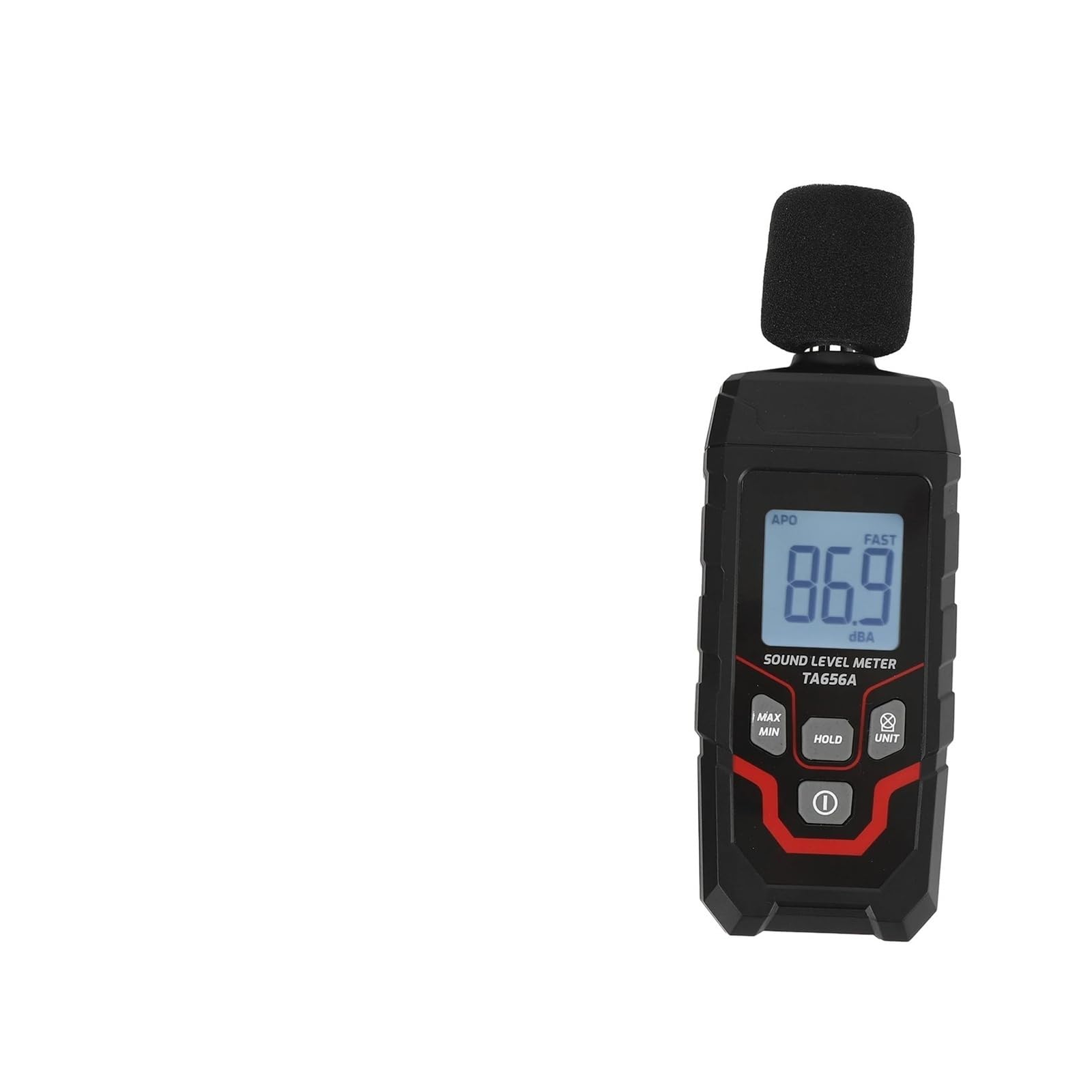 Medidor de nivel sonido decibelios digital Rango 30,0 a 130 dBA Precisión ±1,5 dB Pantalla grande,En tiempo real