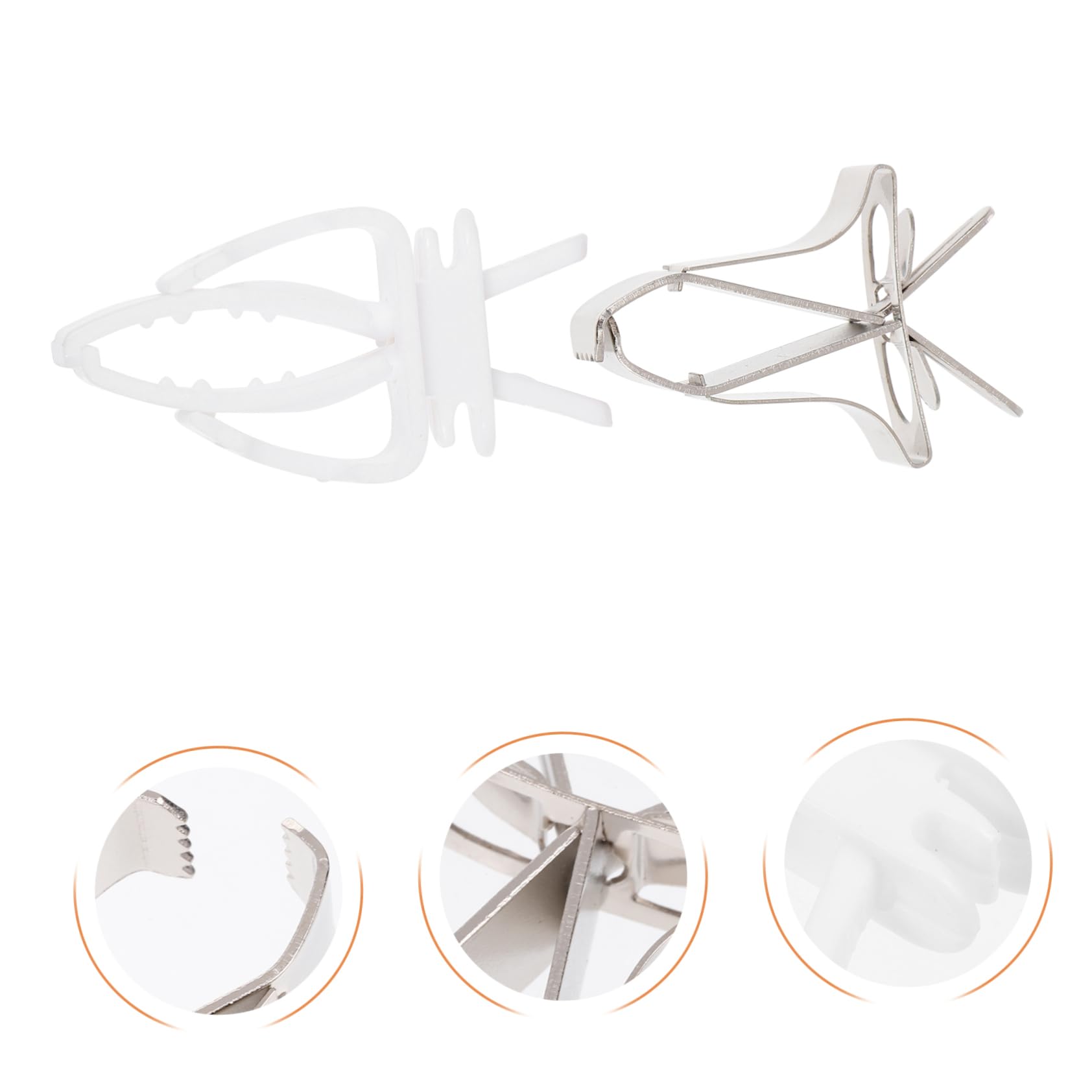 BESPORTBLE 20pièces Supports Alimentaires pour Oiseaux Clips Fixateurs De Fruits Et Légumes pour Cage à Oiseaux Accessoires pour Perroquets
