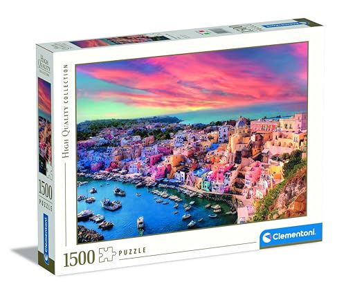 Clementoni Procida Insel Puzzle - Puzzle 1500 Teile Erwachsene