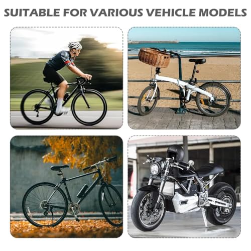 Image of 1 Pair of Bike Foot Pegs, 2Pcs Folding Rear Passenger Footrests Aluminum Alloy Non-Slip Pegs for Foldingd Mountain Durable Bike Scooter,76x37mm