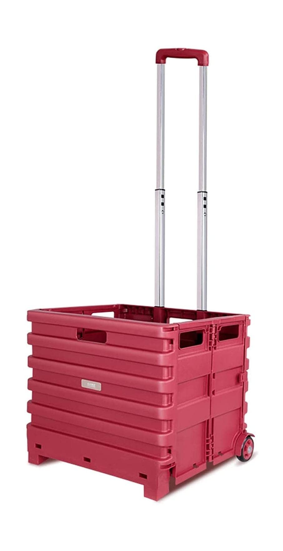 Buy QUANLI Folding Shopping TrolleyPlastic Folding Shopping Cart Square