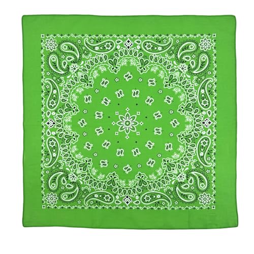 Image of Single Pack Bandanas 60s Premium Cotton Soft Thin Handfeel Large Handkerchief for Men and Women