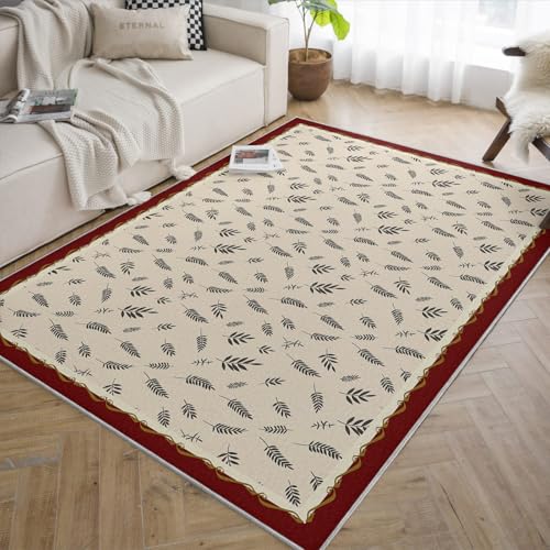Moquette esthétique et tapis doux pour salon lavable en machine - 5