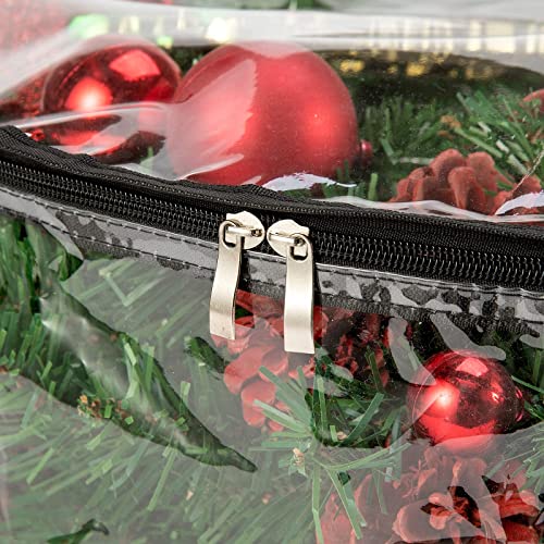 CINPIUK-Clear-Wreath-Storage-Bag-30-Inch-Christmas-Wreath-Storage-Container-Heavy-Duty-Wreath-Protector-with-Handle-for-Holiday-Seasonal-Wreath-Garland