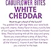 Rhythm Superfoods Crunchy Cauliflower Bites, White Cheddar, Organic & Non-GMO, 1.4 Oz, Vegan/Gluten-Free Vegetable Superfood Snacks