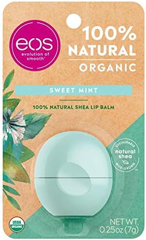 eosSmooth Lip Balm Sphere, Sweet Mint 1 ea