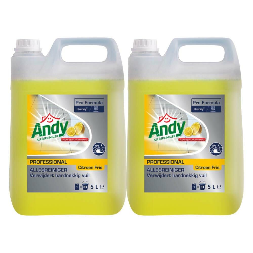 andy Lemon 2 x 5 L 10000ml Prodotto per la Pulizia
