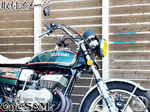 Amazon | ゆ H7-35BK ジュラルミン CNC ヘッドライトステー 35φ 35mm 