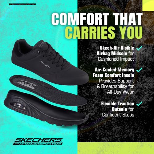 Image of Skechers Men's Uno Suited On Air Sneaker