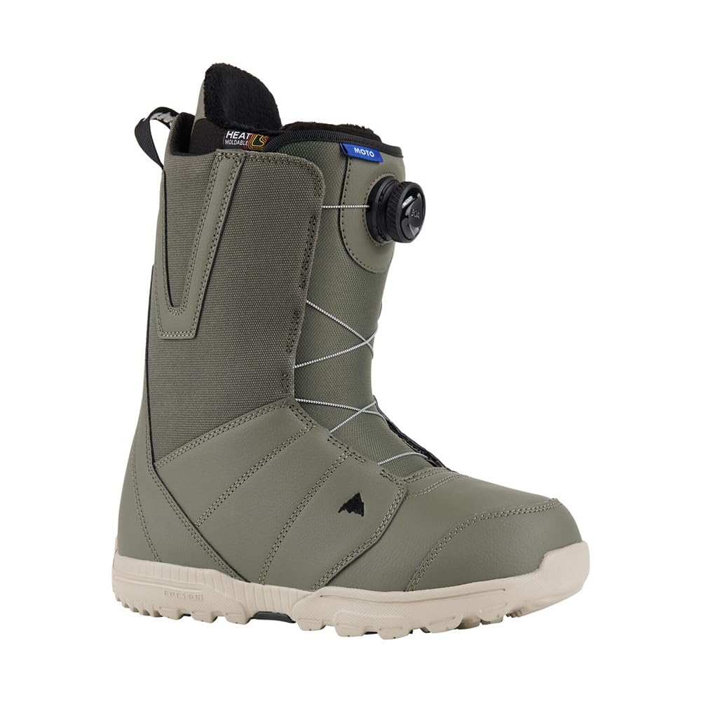 Burton Moto BOA Snowboard Boots, Forest Moss, 11: Buy Online at