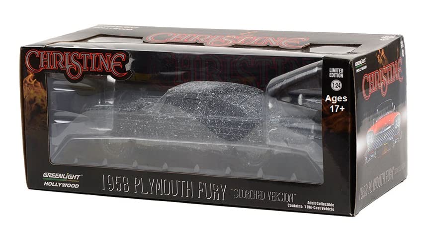 Amazon.com: Greenlight 84172 Christine - 1958 Plymouth Fury