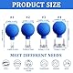 Facial Cupping Set, 4 Stück Schröpfgläser mit Silikon Saugball, Gesicht Vakuum Massage Schröpfen Gegen Verspannungen und Cellulite, Anti Cellulite, Entgiftung, Straffe Haut