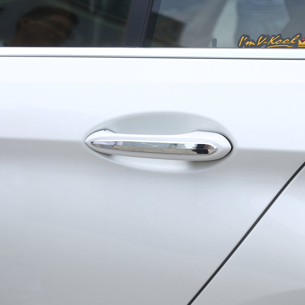 4 x ABS Chrom Türgriffleisten für 5er-Serie G30 530li 2017 2018 Autozubehör