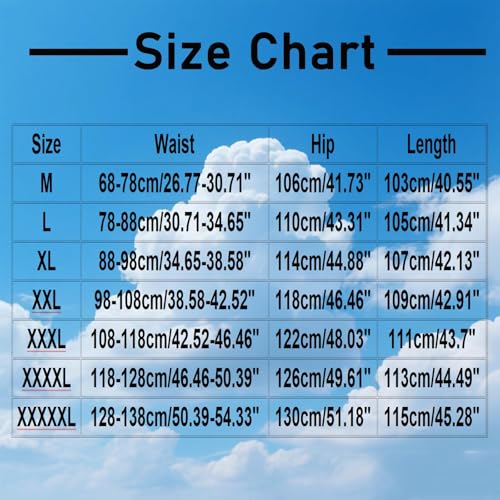 Men's Plus Size Casual Cargo Pants Elastic Waist Outdoor Athletic Work Trousers with Pockets Straight Leg Sweatpants3