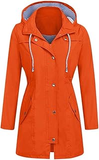 Orange raincoat ladies Clearance