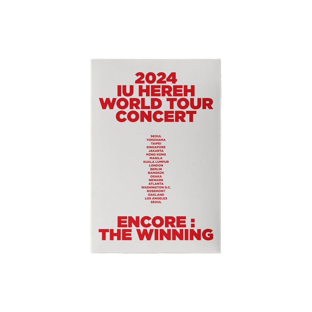 Amazon.co.jp: [2種セット] IU - [HEREH] WORLD TOUR CONCERT