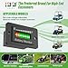10L0L Golf Cart Battery Monitor Meter, 12V 24V 36V 48V 60V 72V Battery Level Meter for Lead Acid Battery, Waterproof LED Battery Gauge Indicator for for Golf Cart EZGO Club CAR and Most Cars
