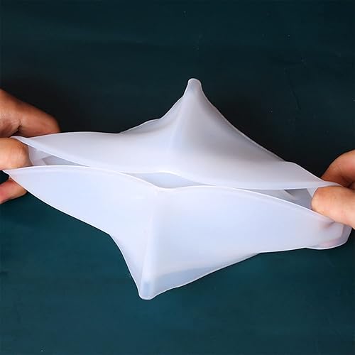 Miniatura 5 de Molde de silicona cuadrado de resina para macetas, moldes de hormigón de arcilla para jarrón, molde de fundición de resina para macetas de bricolaje