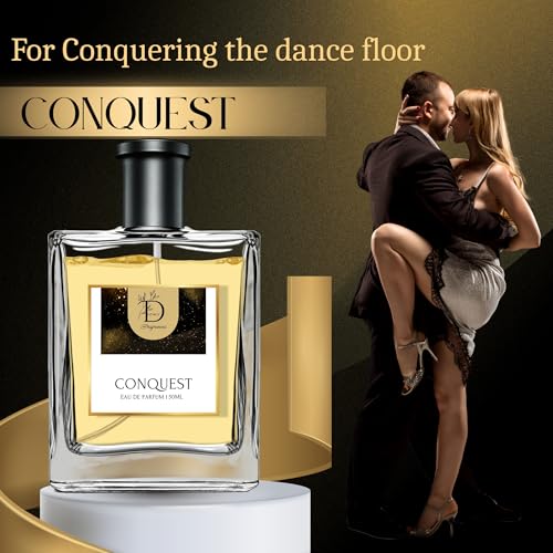 Image of DIONII CONQUEST Mens Eau De Parfum Perfume | Long Lasting Spicy Fragrance With Bay Leaf & Jasmine, 50 ML
