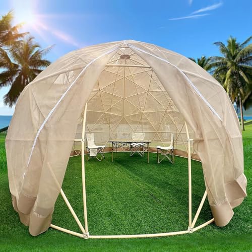 Carpa transparente de 12 pies para camping con ventana miniatura 1