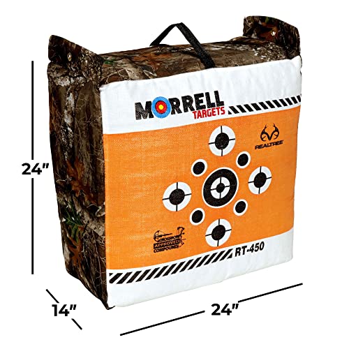 Morrell Targets Rt-450 Archery Bag Target With E-Z Carrying Handle And Edge Camouflage For Crossbow, Compound, And Traditional Bow Practice #TOP3