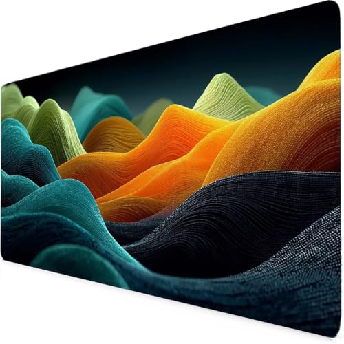 Tapis de souris gaming haute précision avec bords cousus 800x400