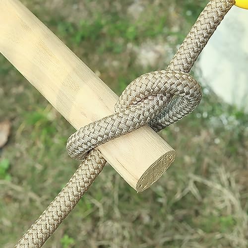 Ponte da Esterno per Asilo Nido, Attrezzatura Sportiva per Bambini, Ponte in Legno massello, Ponte di Equilibrio, Ponte da Arrampicata, Giocattoli