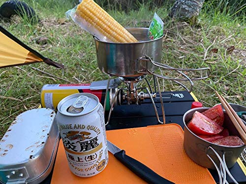 Iclimb 1 Folding Table And 1 Desert Camouflage Folding Chair With Large Feet Bundle, Ultralight Compact For Adults Backpacking Camping Hiking Beach Concert Indoor Outdoor #TOP3