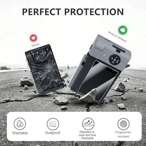 Funda silicona para cámara Panasonic LUMIX ZS99 gris miniatura 4